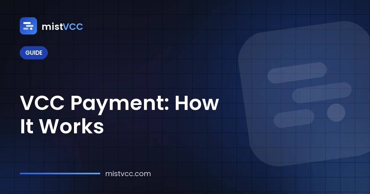 VCC payment explained — virtual card authorisation, pending, settled and declined statuses